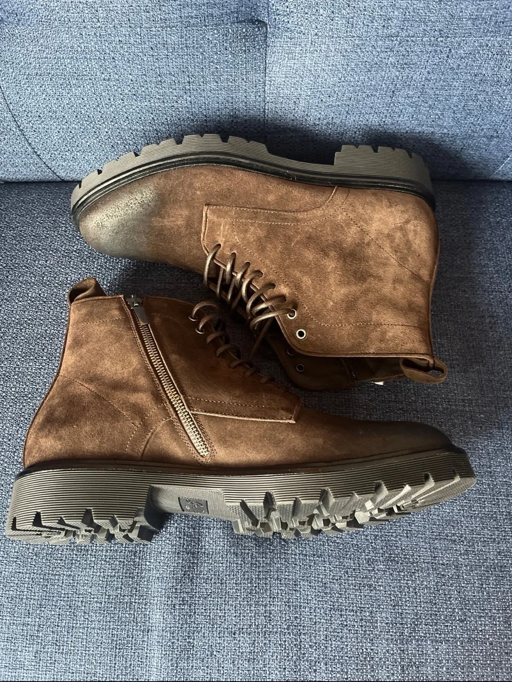 Good Man Men’s Modern City Suede Boots-Size 11-New
